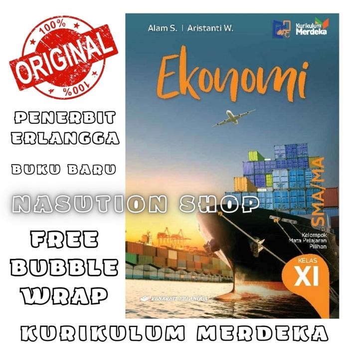 

SALE BUKU EKONOMI KELAS 2 / XI 11 SMA ERLANGGA KURIKULUM MERDEKA ORI READY