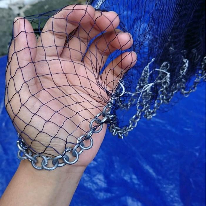 TERBARU JALA IKAN, JALA LEMPAR 2,5 METER BAHAN NILON ATAU BENANG BISA UNTUK UDANG JALA LAUT, JALA