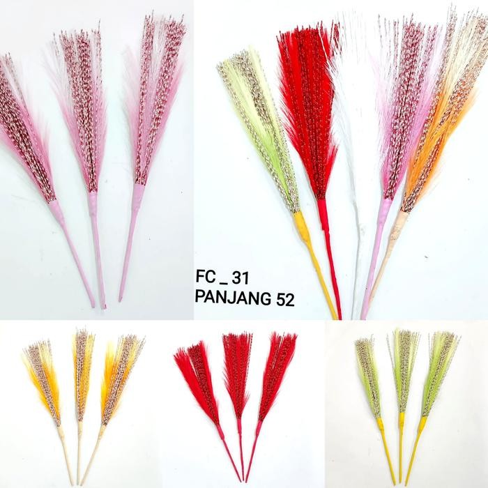 @#@#@#] Rumput Bulu Glitter Bulu Angsa Dekorasi Rumput Gliter Manik Hiasan Pelaminan Pesta