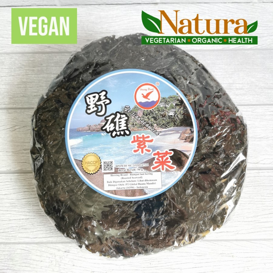 

Ye Jiao Dried Seaweed Rumput Laut Zi Cai / Ci Chai Vegetarian Vegan