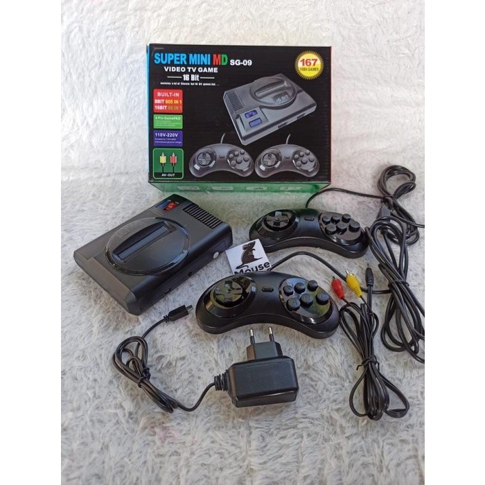 Msb - Sega Clone Super Mini Video TV Game 16 Bit