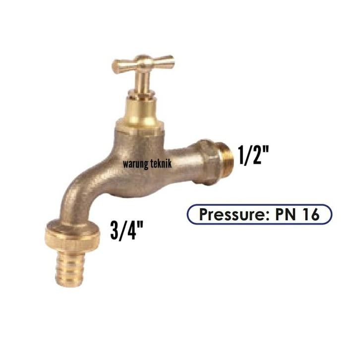 Terbaru Sailing Kran Taman Full Kuningan T5072Y