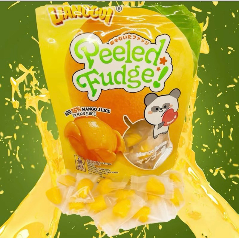 

lianggui Peeled Fudge 108g Permen Lunak Rasa Jeruk Strawberry Mangga