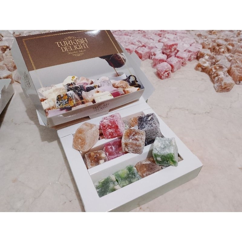 

Lokum Turkishdelight Mixed New Box 180 Gr