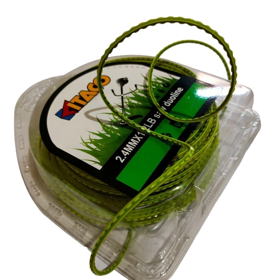 Senar Potong Pemotong Rumput Tajam Bergerigi - Senar Potong Rumput Super Tajam