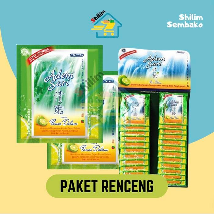 Paket Adem Sari Ching Ku Sachet Hanger Murah
