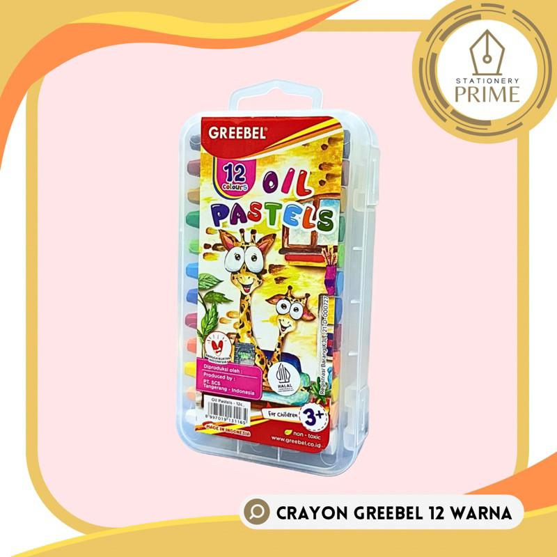 

Crayon Greebel 12 warna