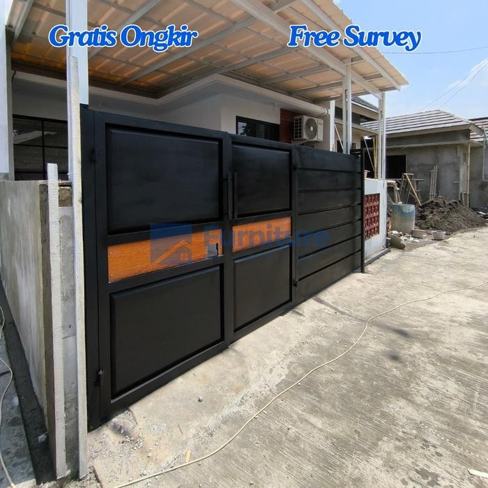 Pagar rumah minimalis / Pagar rumah / Pagar besi minimalis