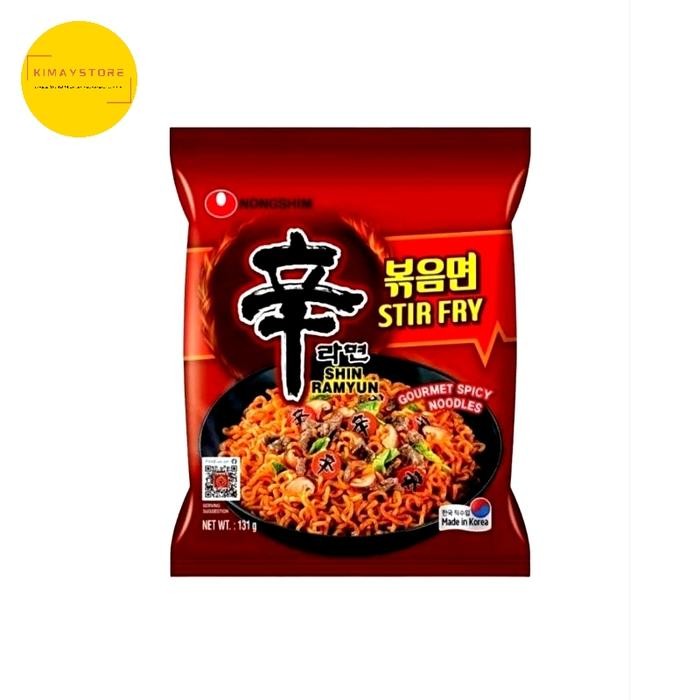 

Promo Terbatas Nong Shim Shin Ramyun Stir Fry Mie Ramen Spicy 131 Gram Aman