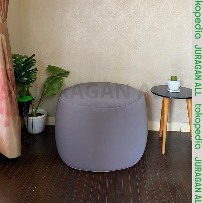 BEAN BAG/PUFFY BEAN BAG/BEAN BAG PLUS ISI/SQUISHY BEAN BAG-GREY