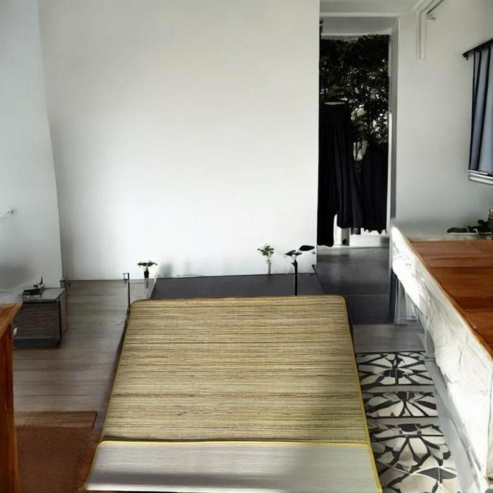 Tikar Rotan Saburina Lampit Kulit Rotan Kalimantan