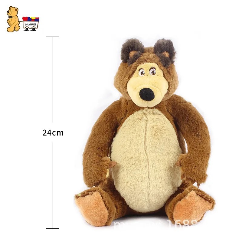 New Masha And The Bear Toy Doll Bear Children'S Comfort Doll Birthday Gift Anime Characters Masha