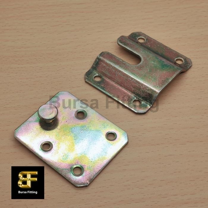 (BestPrice) Plat gantung pigura / plat gantungan kitchen set / bracket gantung / plat gantungan