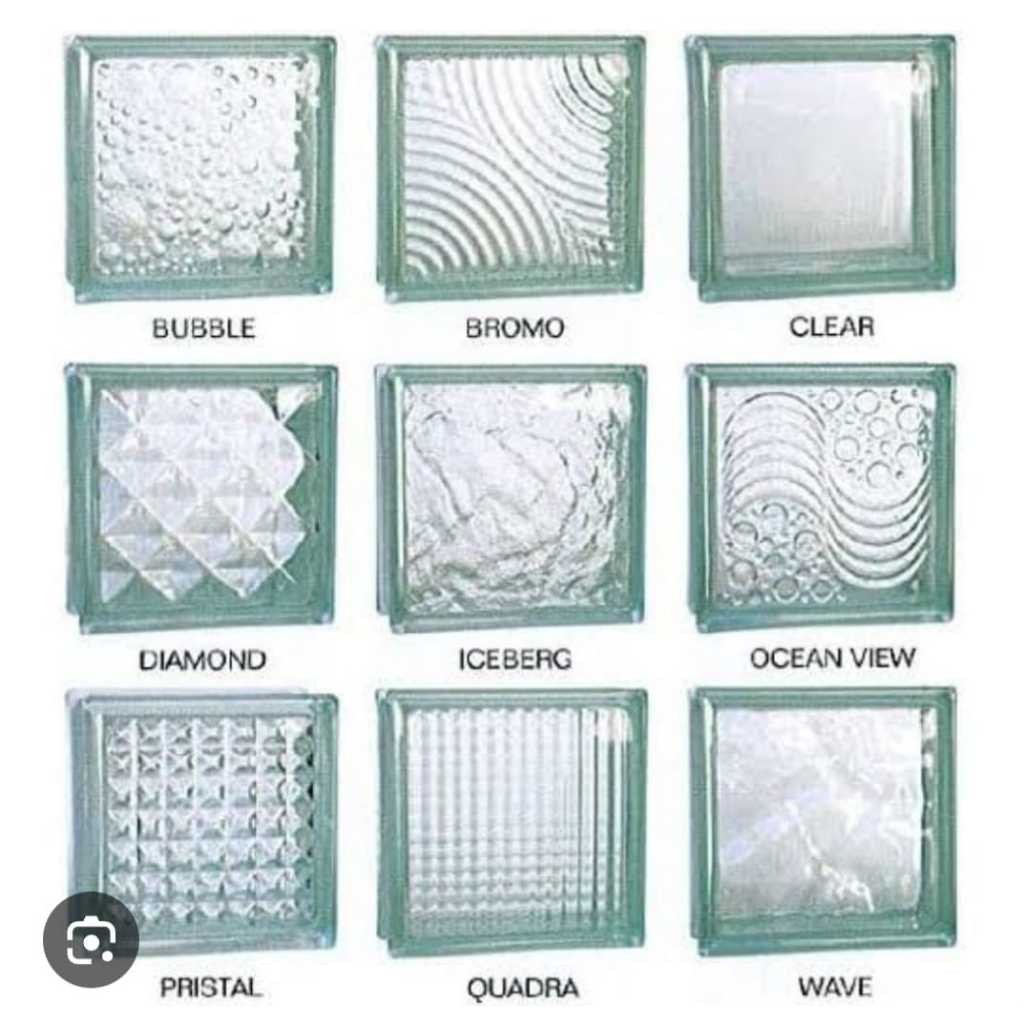 Glass Block Mulia 20 cm x 20 cm.