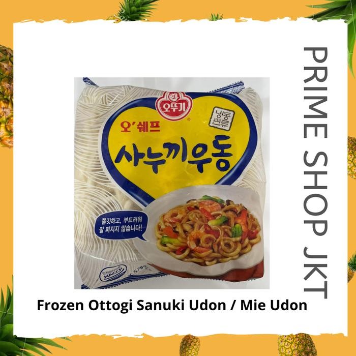 

Sale Terbatas Ottogi Mie Udon 1150Gr Frozen Sanuki Udon Noodle For Fried Aman