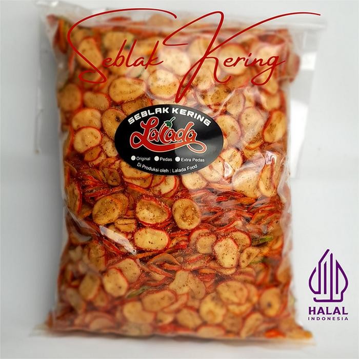 

JTTOP" KERUPUK SEBLAK KERING - SEBRING 1KG CEMILAN PEDAS FOOD SNACKS