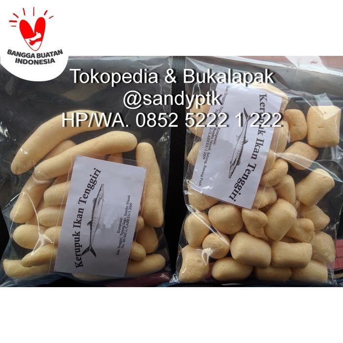 

JTTOP" SNACK AMPLANG CAMAR KERUPUK IKAN TENGGIRI KHAS PONTIANAK