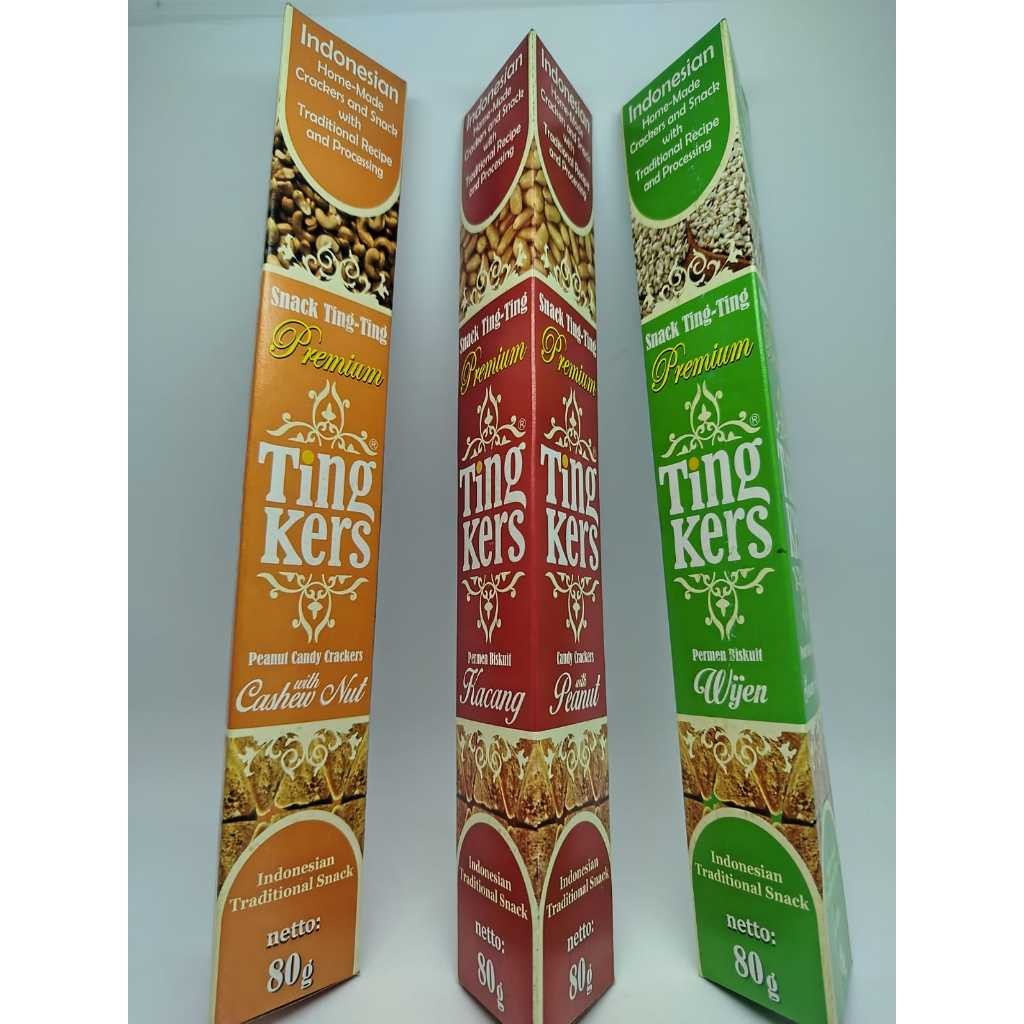 

Omahjajanan Permen Biskuit Kacang Ting Kers 80Gr Khas Bali
