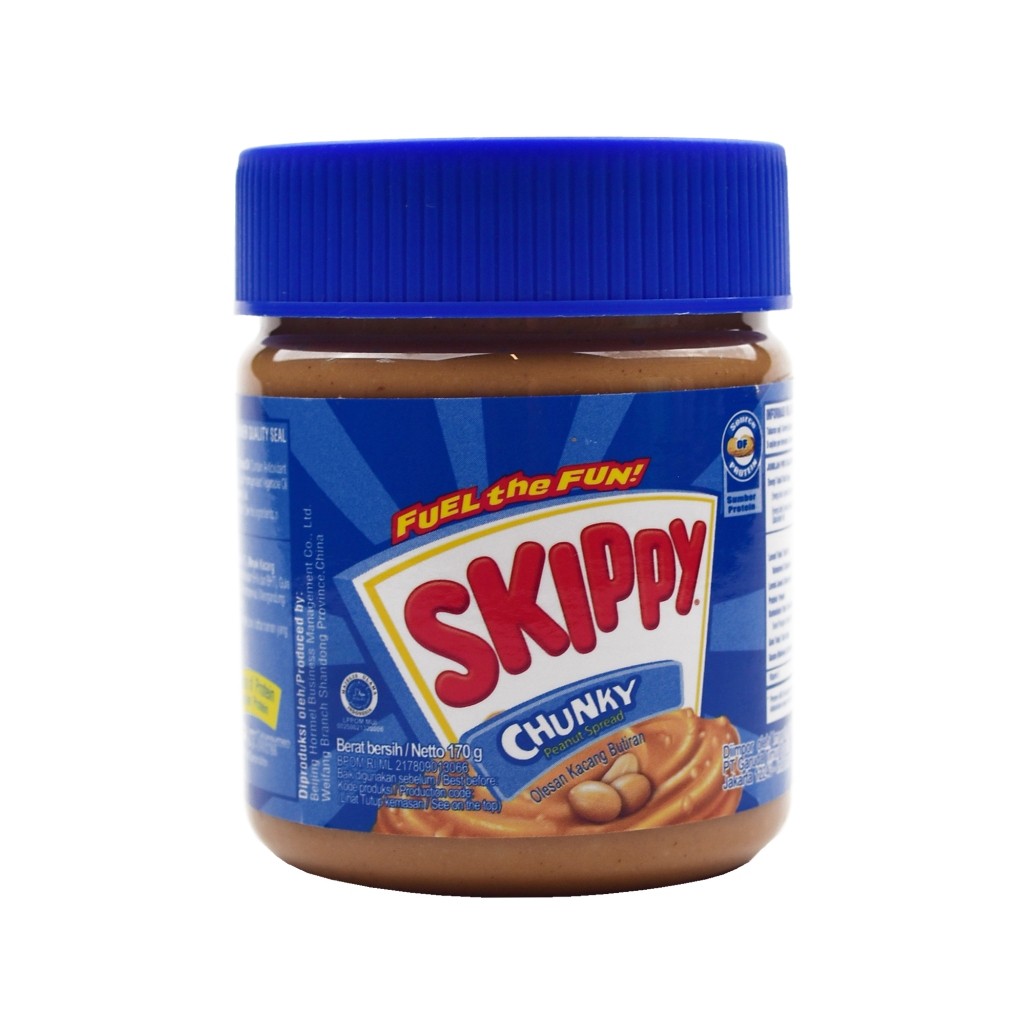 

Restokobar Skippy Chunky Peanut Butter - 170 Gram