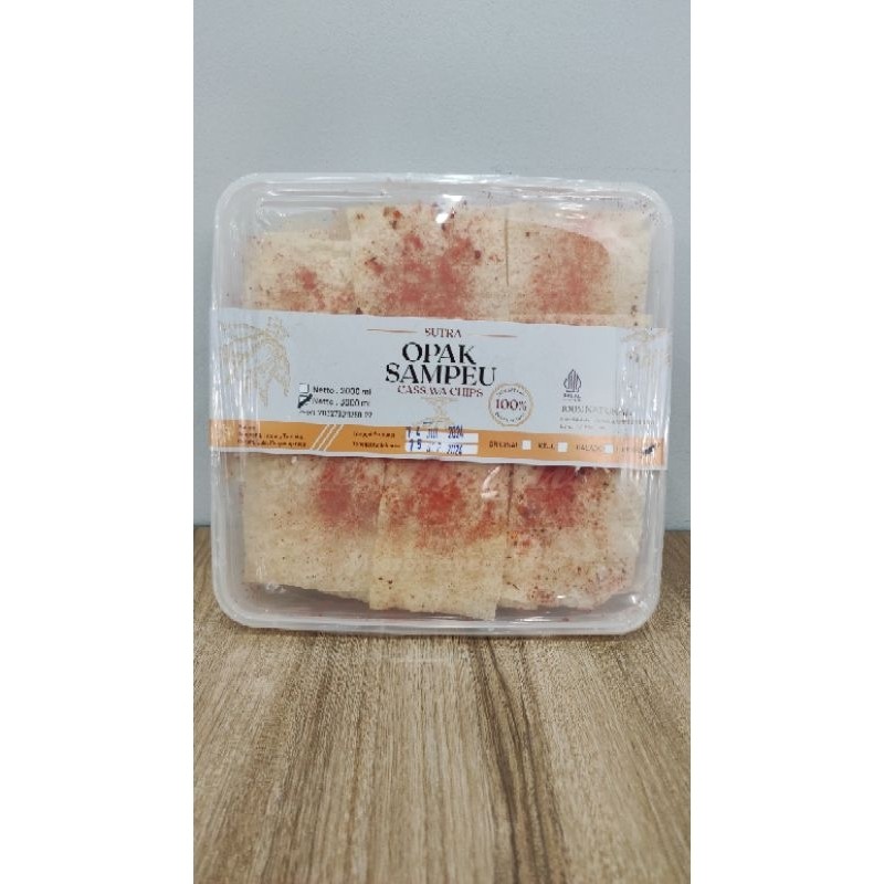 

Omahjajanan Opak Sampeu Cassava Chips Ukuran Toples Besar