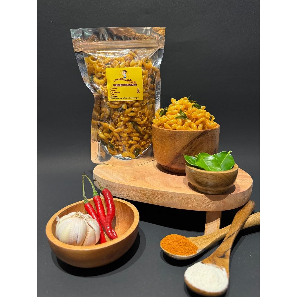 

Eumsig 1Kg Makaroni Cikruh Daun Jeruk Gurih Pedas Tidak Keras