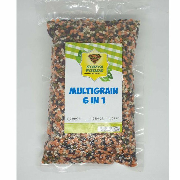 

Sega Tungtung Multigrain Mix 6In1 Superfood 500Gr
