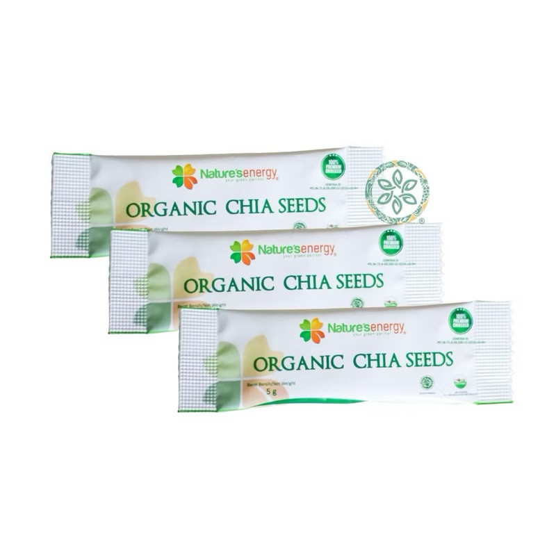

Omahjajanan NatureS Energy Chia Seeds Stick 5 Gr (20 Sachet)