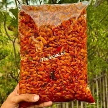 

Omahjajanan Makaroni Pedas Jeruk 1Kg Bumbu Cikruh Madoded