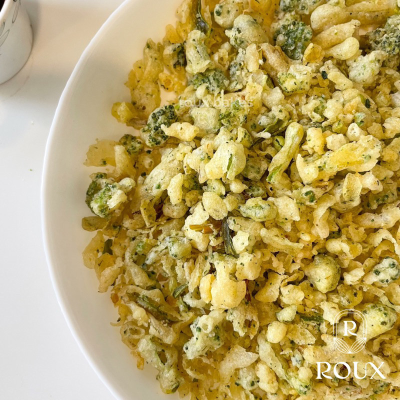 

Sega Tungtung Veggie Crunch Kremesan Brokoli Renyah Enak Gurih