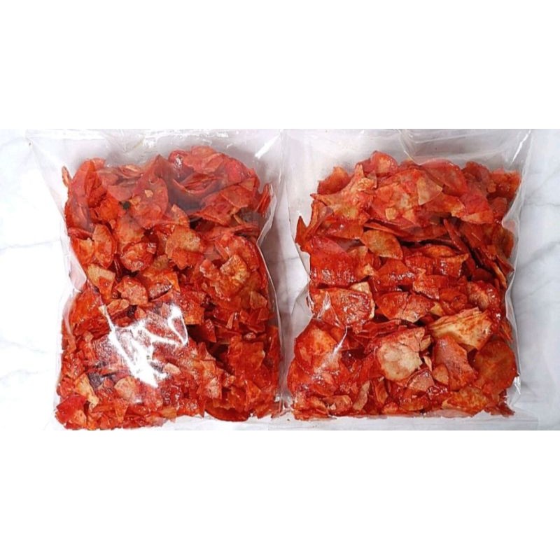 

Eumsig Keripik Singkong Pedas Balado 250 Gram Snack Kiloan
