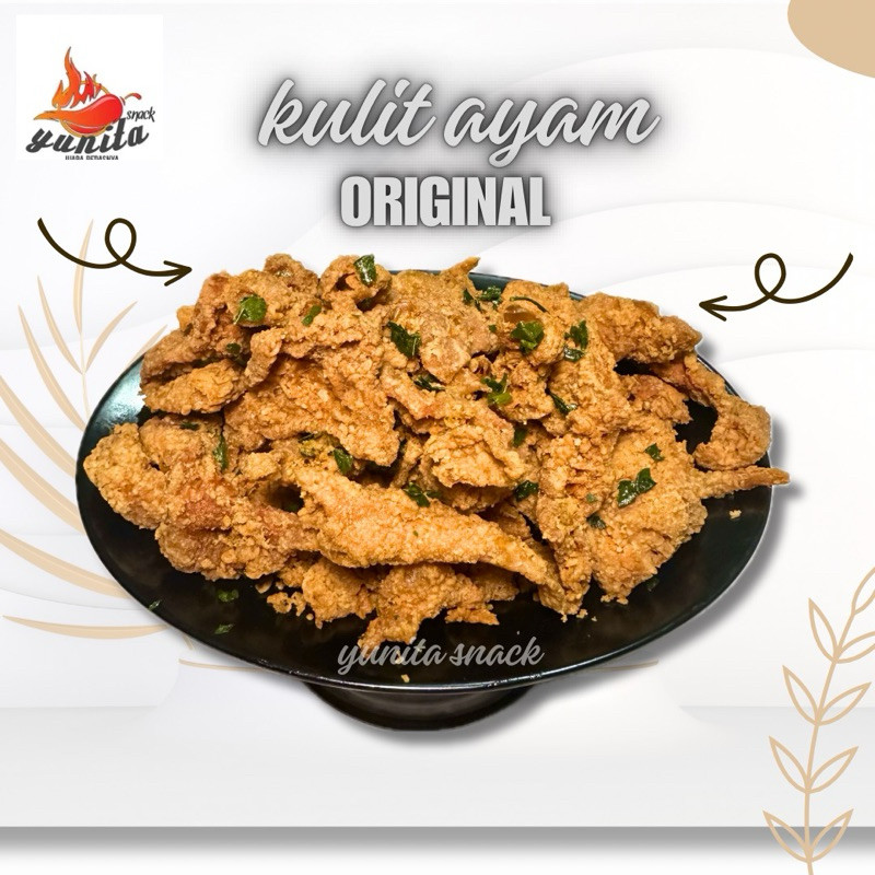

Eumsig Keripik Kulit Crispy Pedas Daun Jeruk 250 Gram