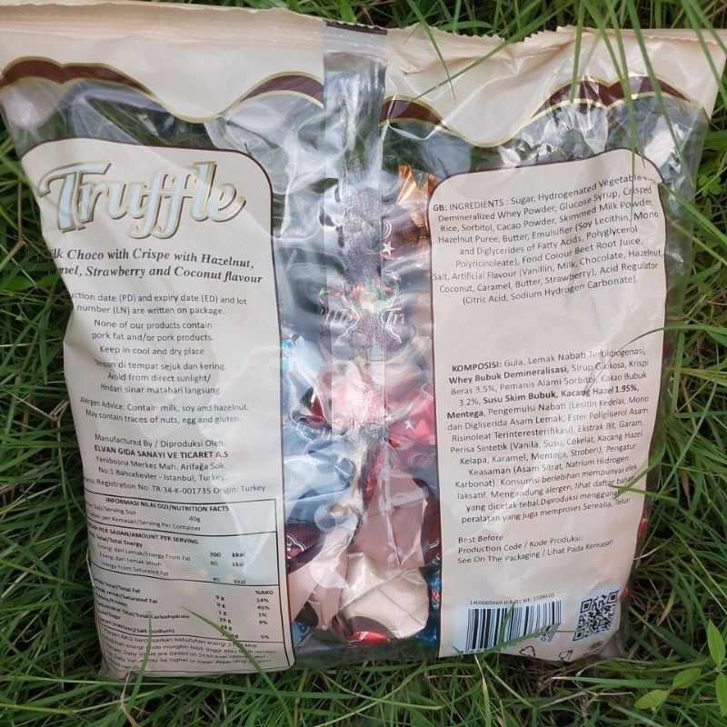 

Eumsig Elvan Truffle Coklat Aneka Rasa / Assortment Coklat/ Permen Coklat 400Gr/Oleh Oleh Coklat