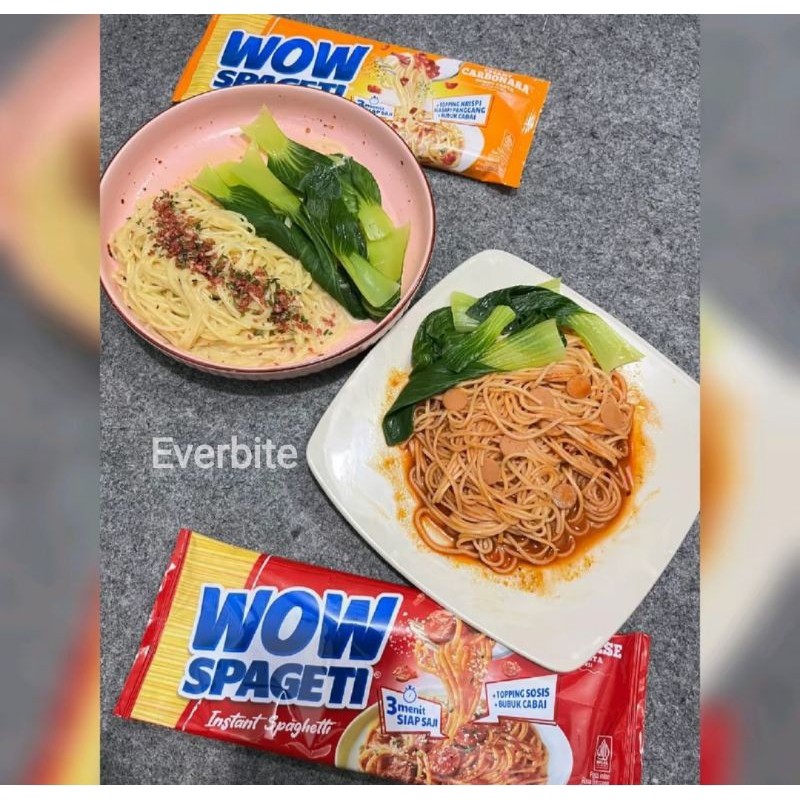 

Sega Tungtung Isi 3 Wow Spageti Carbonara Bolognese