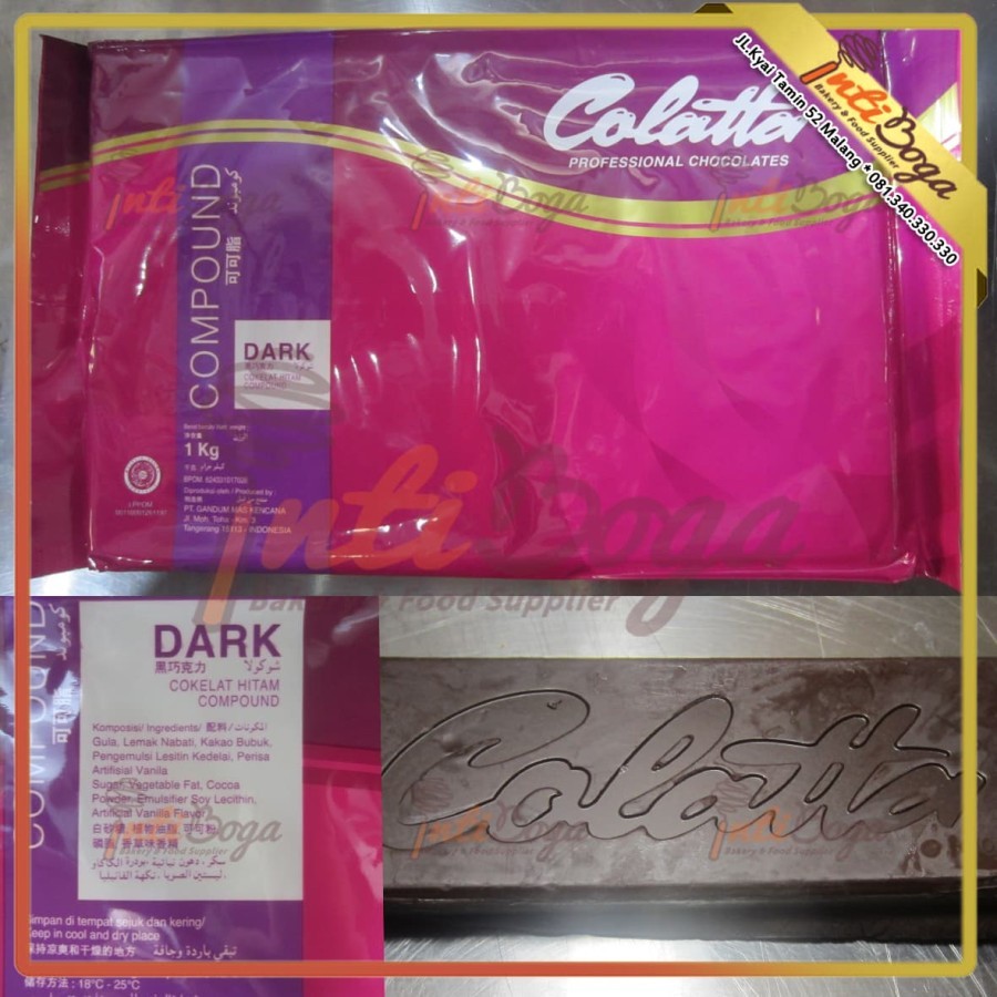 

Eumsig Colatta Dark Compound Coklat Batangan Halal Mui