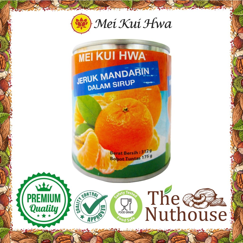 

Sega Tungtung Mei Kui Hwa - Mandarin Orange In Syrup / Jeruk Mandarin 312Gr