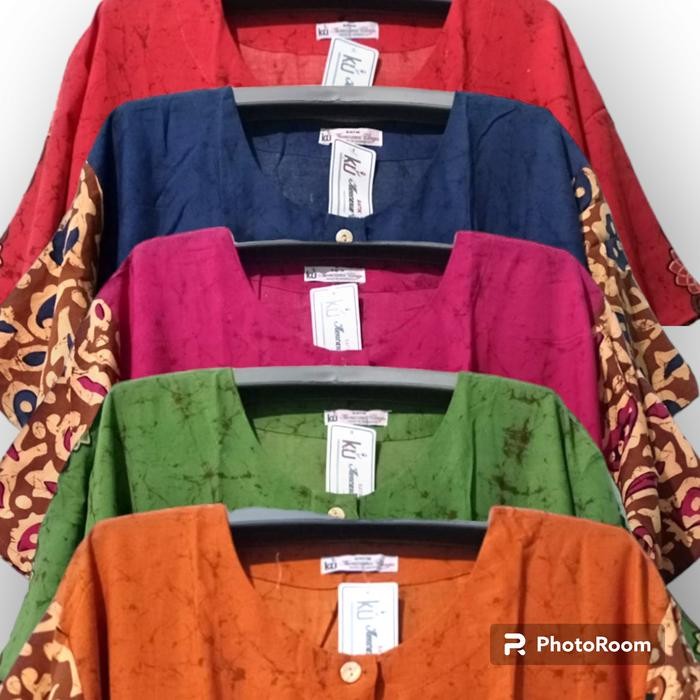 DASTER KENCANA UNGU SUPER ORIGINAL JUMBO LD 140 / DASTER BATIK BUSUI