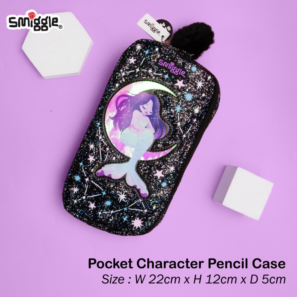 

SMIGGLE BETTER TOGETHER POCKET CHARACTER PENCIL CASE SMCC