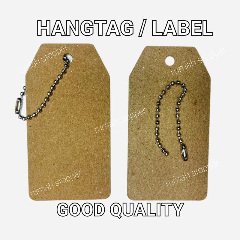 

RANTAI BIJI LADA / RANTAI LABEL / TALI HANGTAG ISI 200PCS