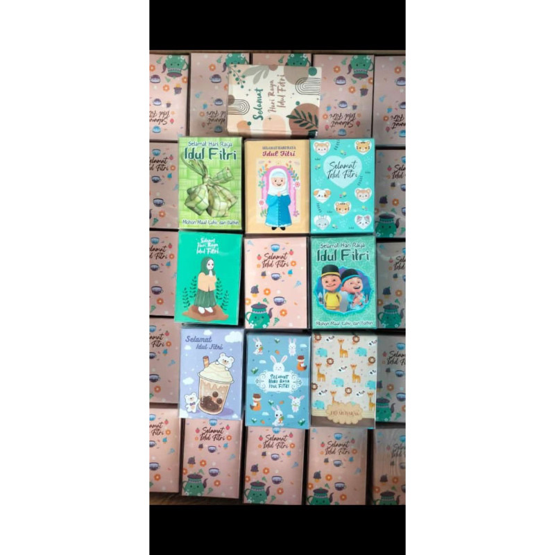 

AMPLOP LEBARAN HARI RAYA IDUL FITRI 2025 ISI 50 PCS LEMBAR MOTIF LUCU