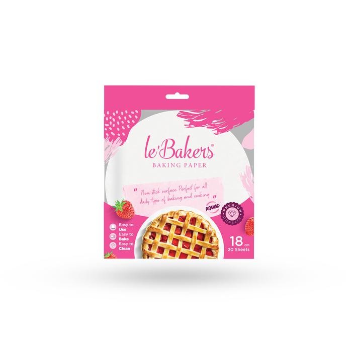 

Le Bakers Round Baking Paper Bulat Alas Loyang Roti