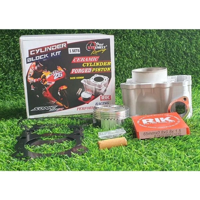 BLOK BORE UP HONDA SONIC / SUPRA GTR / NEW CBR 150R / NEW CB 150R SIZE 62M 63MM & 65MM KERAMIK - SIZ
