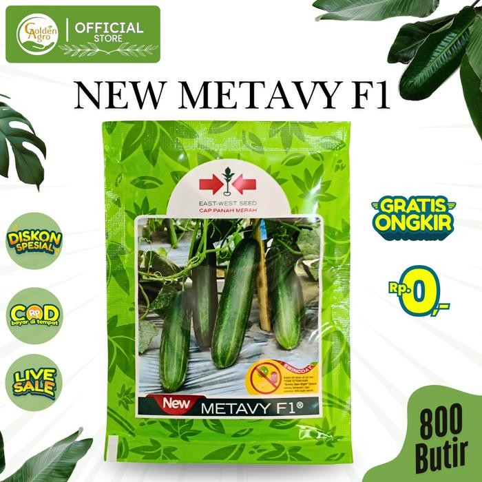 

Terlaris Benih Bibit Timun New Metavy F1 Panah Merah 800 Butir