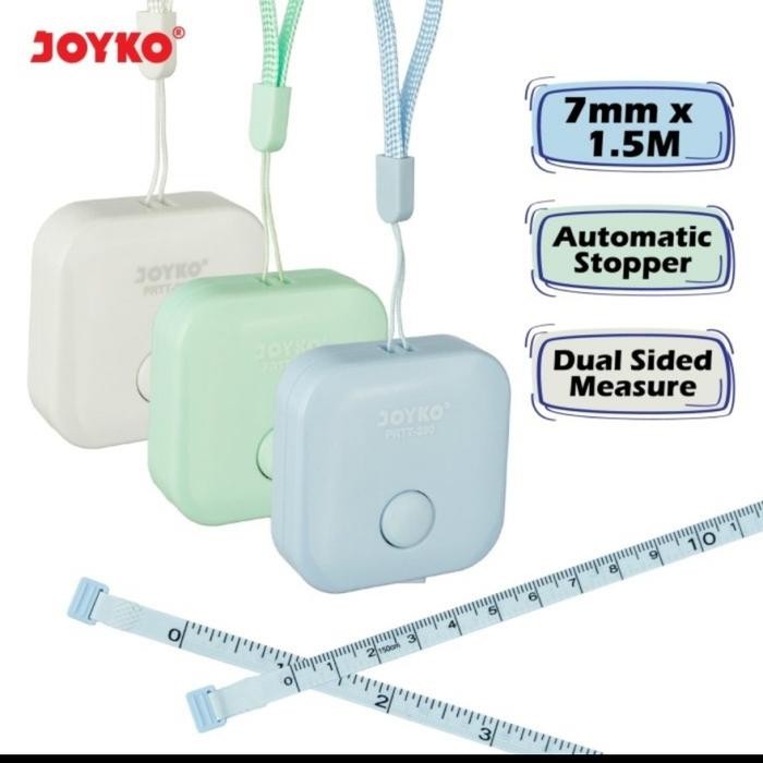 

Pocket Ruler Meteran Jahit JOYKO PRTT280/Meteran Baju Badan 150cm Blue Biru