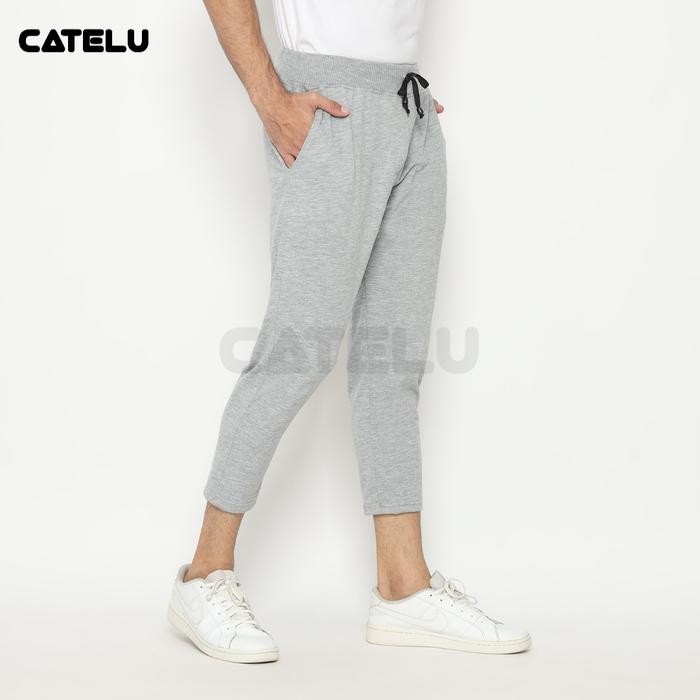 PREMIUM Celana 7/8 Polos Training Olahraga Pria Wanita