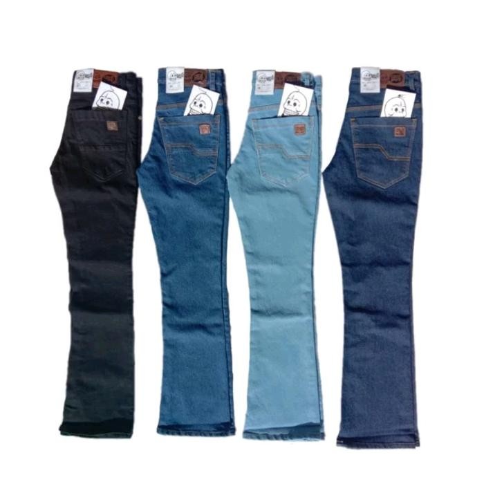 PREMIUM Celana jeans semi cutbray pria dewasa UNTUK SIZE JUMBO 35-38 //Celana jeans cutbray pria