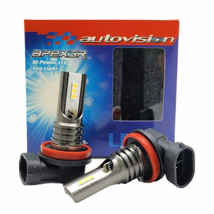 PREMIUM LED Foglamp Autovision H8 H11 H16 9w (Sepasang)