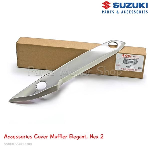 PREMIUM Aksesoris Cover Knalpot Elegant Original Suzuki Address 110