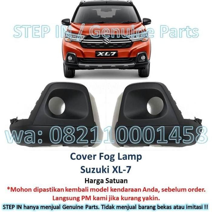 PREMIUM Cover Fog Lamp Garnish Foglamp Lampu Kabut Suzuki XL7 XL-7 bemper ORI