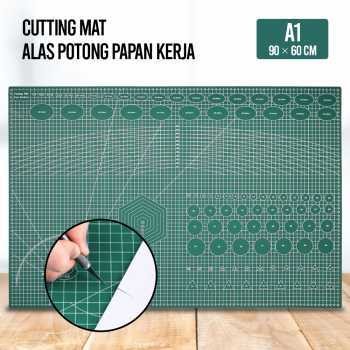 

Cutting Mat Alas Potong Papan Kerja A1 90x60cm - QJ4 - Green