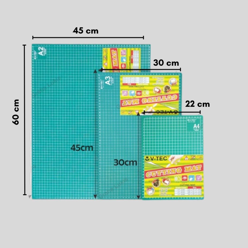 

Cutting Mat V-Tec Ukuran A2 Alas Potong